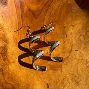 Gold-Tone Spiral Dangle Earrings - Women Jewelry